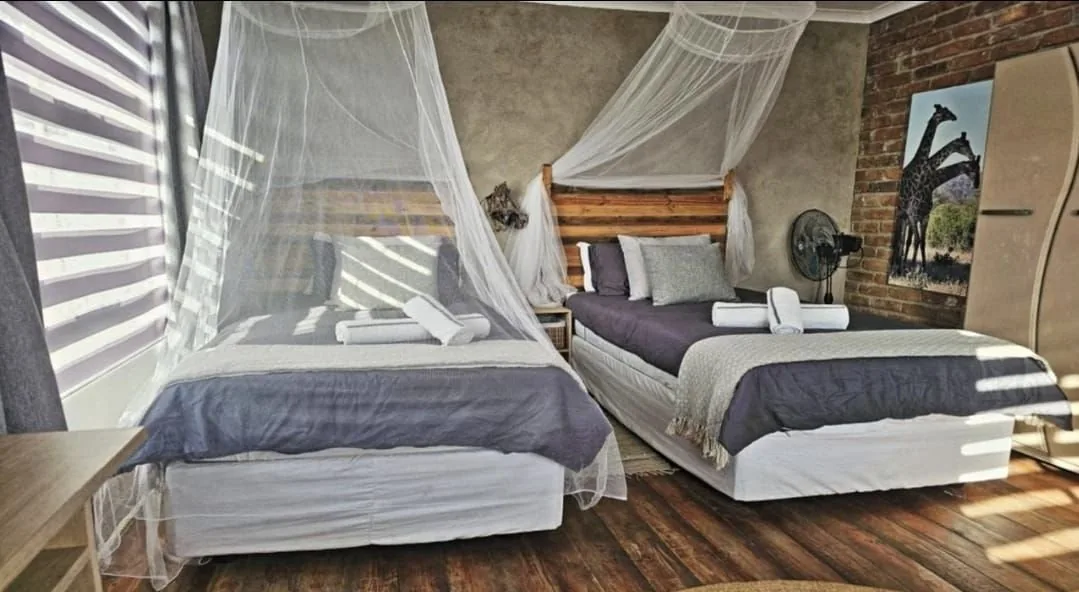 Bedroom filled with morning light
